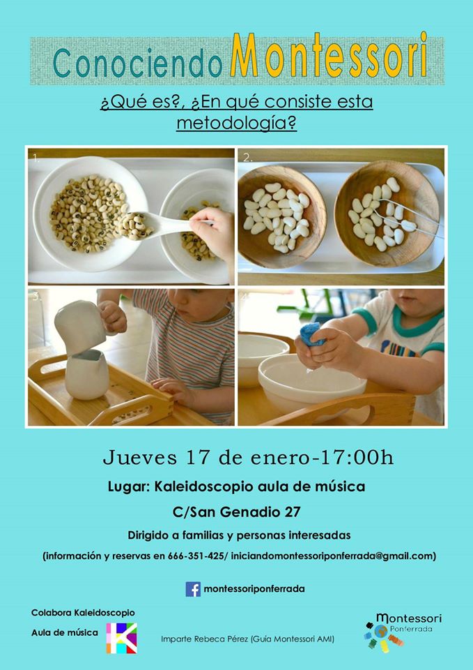 II Charla informativa: ¿Qué es el Método Montessori?
