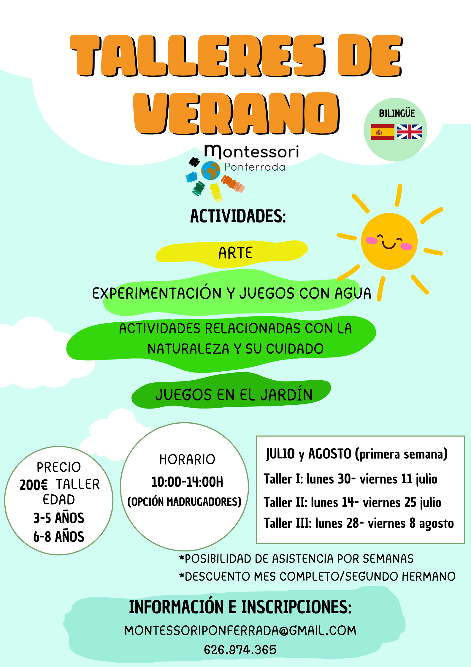 Talleres de verano 2025