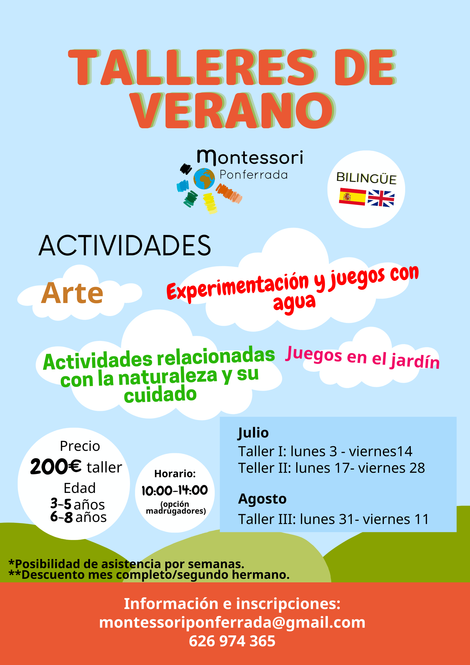 Talleres de verano 2023